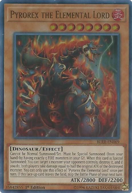 Pyrorex the Elemental Lord card image
