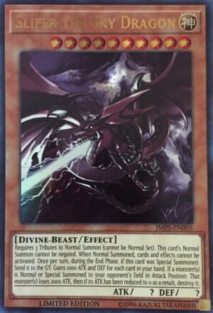Slifer the Sky Dragon (JMPS-EN005) card image