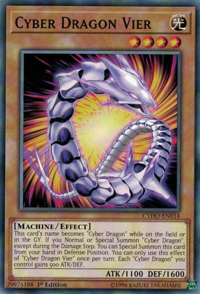 Cyber Dragon Vier card image