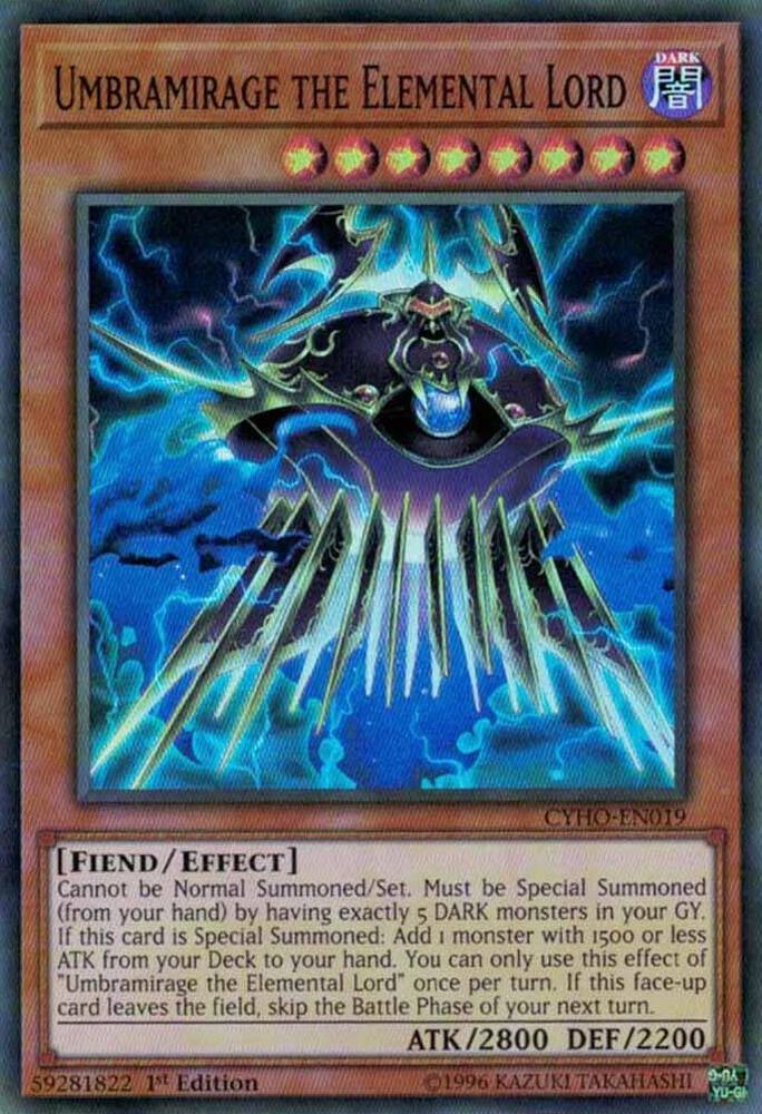 Umbramirage the Elemental Lord card image