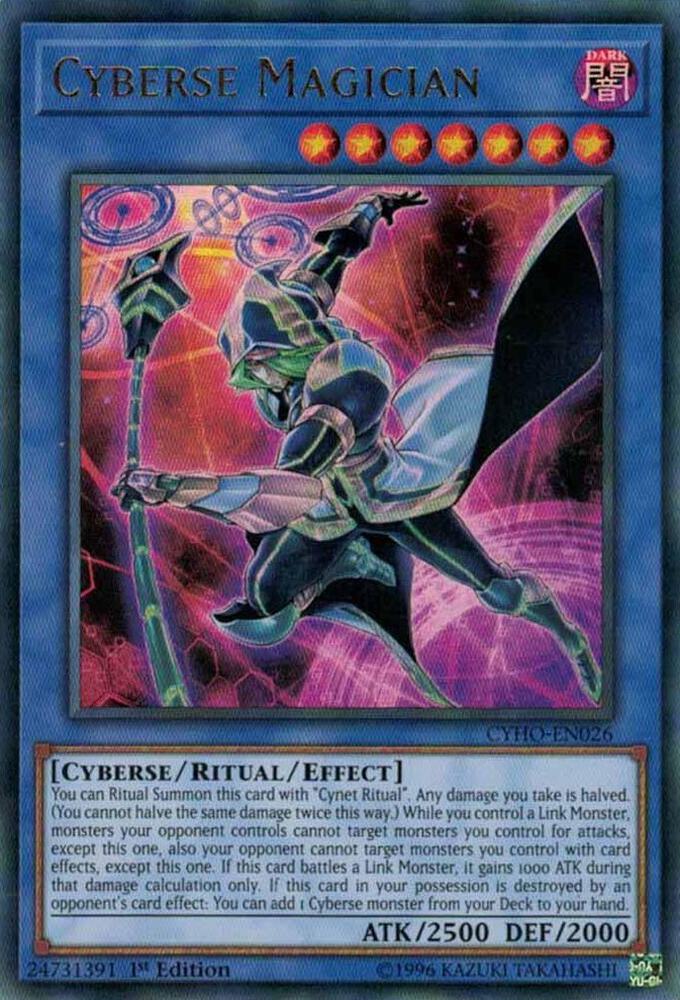 Cyberse Magician card image