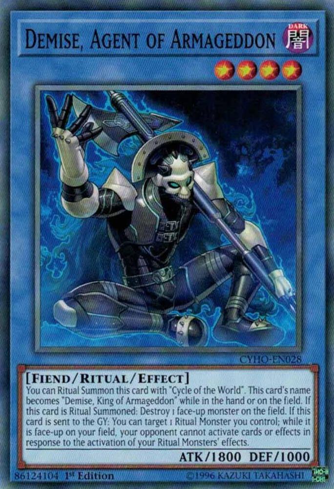 Demise, Agent of Armageddon card image