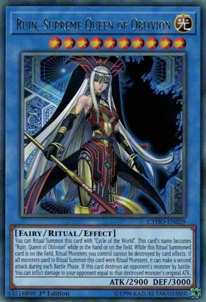 Ruin, Supreme Queen of Oblivion card image