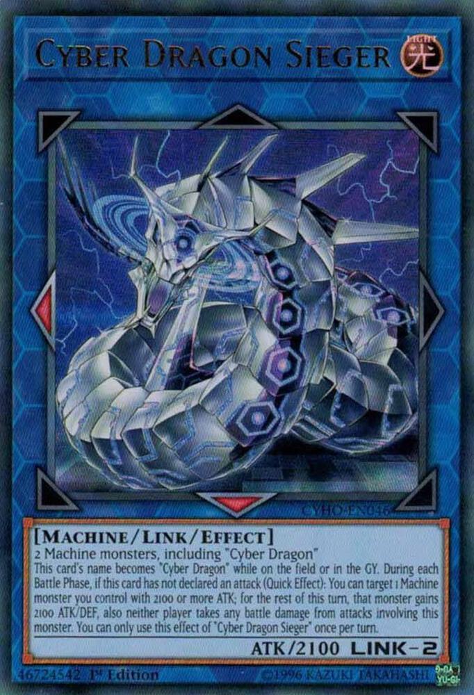 Cyber Dragon Sieger card image
