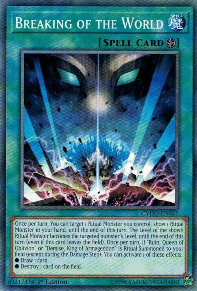 Breaking of the World card image