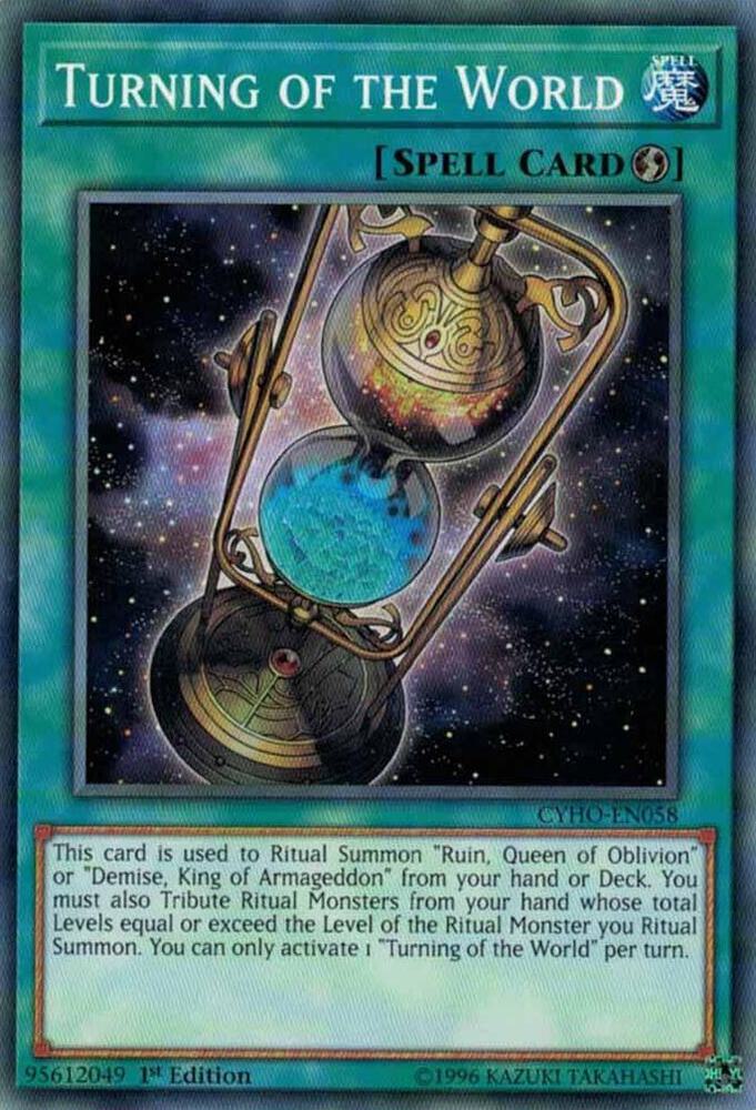 Turning of the World card image