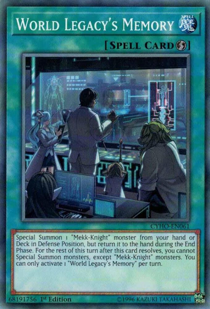World Legacy's Memory card image