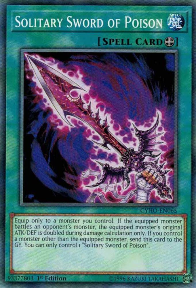 Solitary Sword of Poison card image