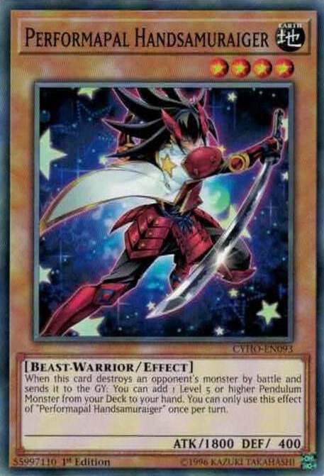 Performapal Handsamuraiger card image