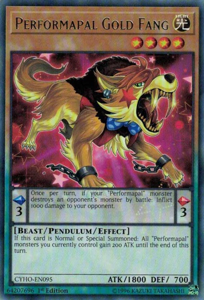 Performapal Gold Fang card image
