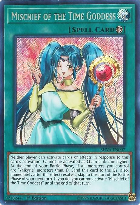 Mischief of the Time Goddess card image