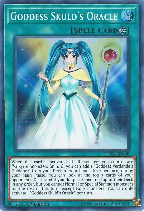 Goddess Skuld's Oracle card image