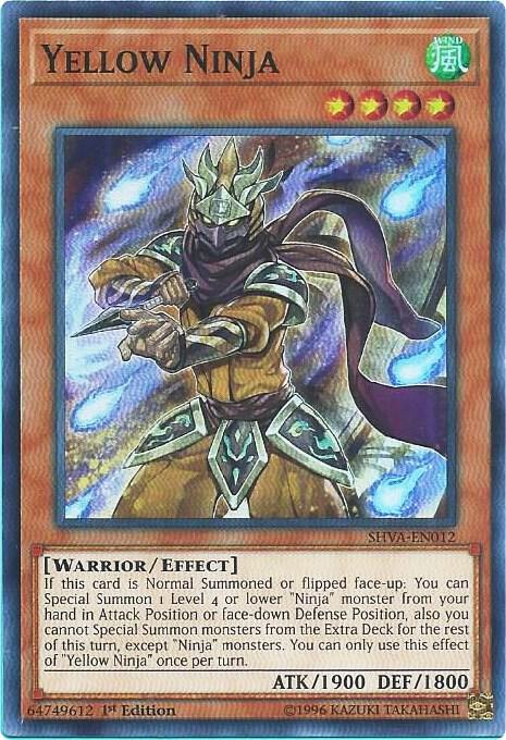 Yellow Ninja card image