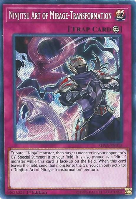 Ninjitsu Art of Mirage-Transformation card image