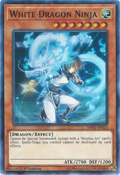 White Dragon Ninja card image