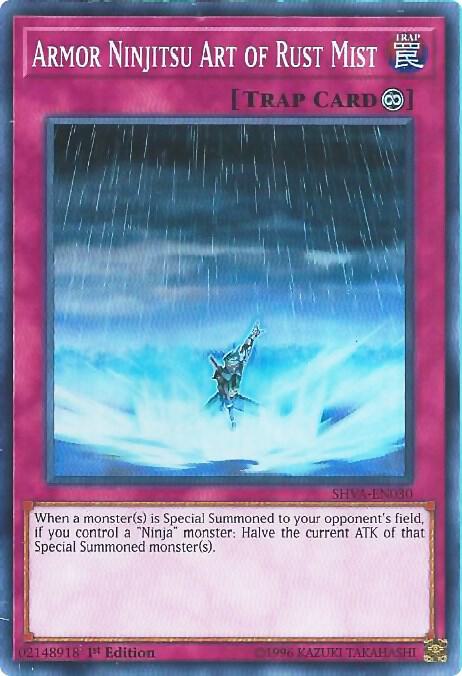 Armor Ninjitsu Art of Rust Mist card image