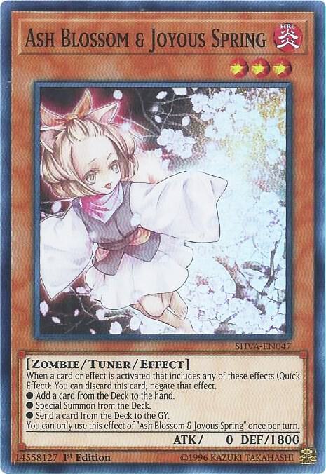 Ash Blossom & Joyous Spring card image