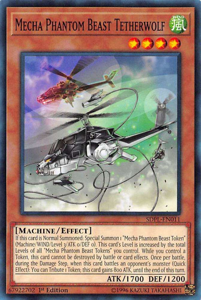Mecha Phantom Beast Tetherwolf card image