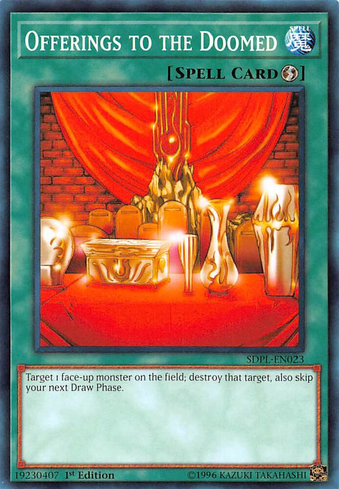 Offerings to the Doomed card image