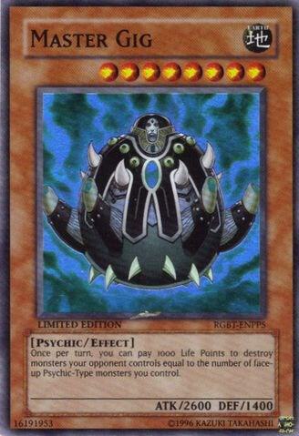 Master Gig card image
