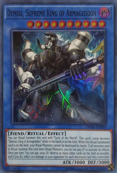Demise, Supreme King of Armageddon card image