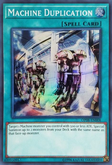 Machine Duplication card image