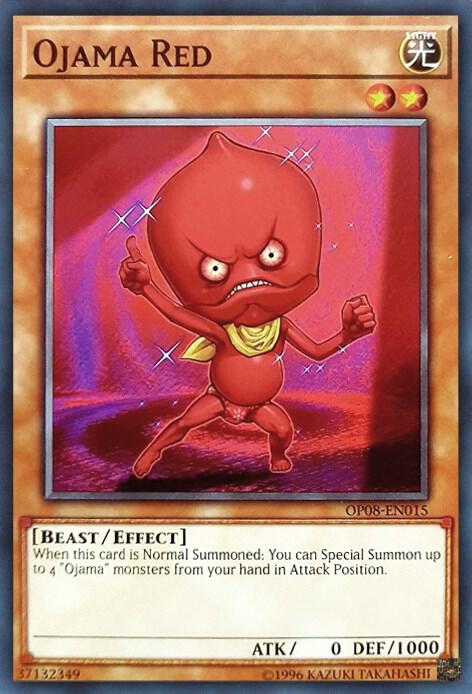 Ojama Red card image