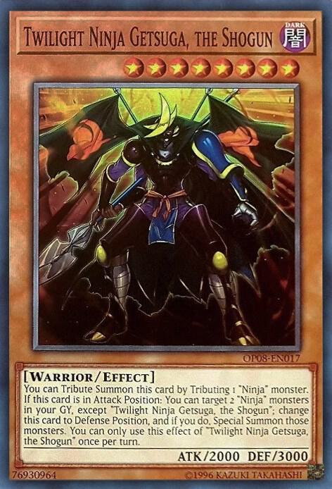 Twilight Ninja Getsuga, the Shogun card image