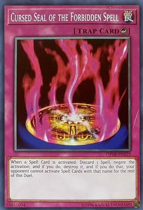 Cursed Seal of the Forbidden Spell card image