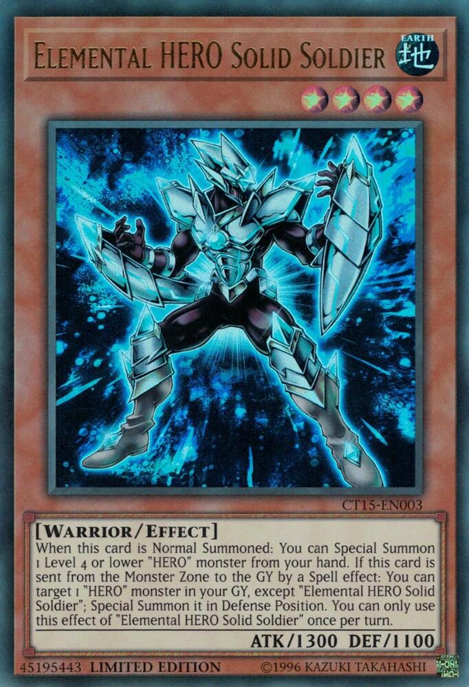 Elemental HERO Solid Soldier card image