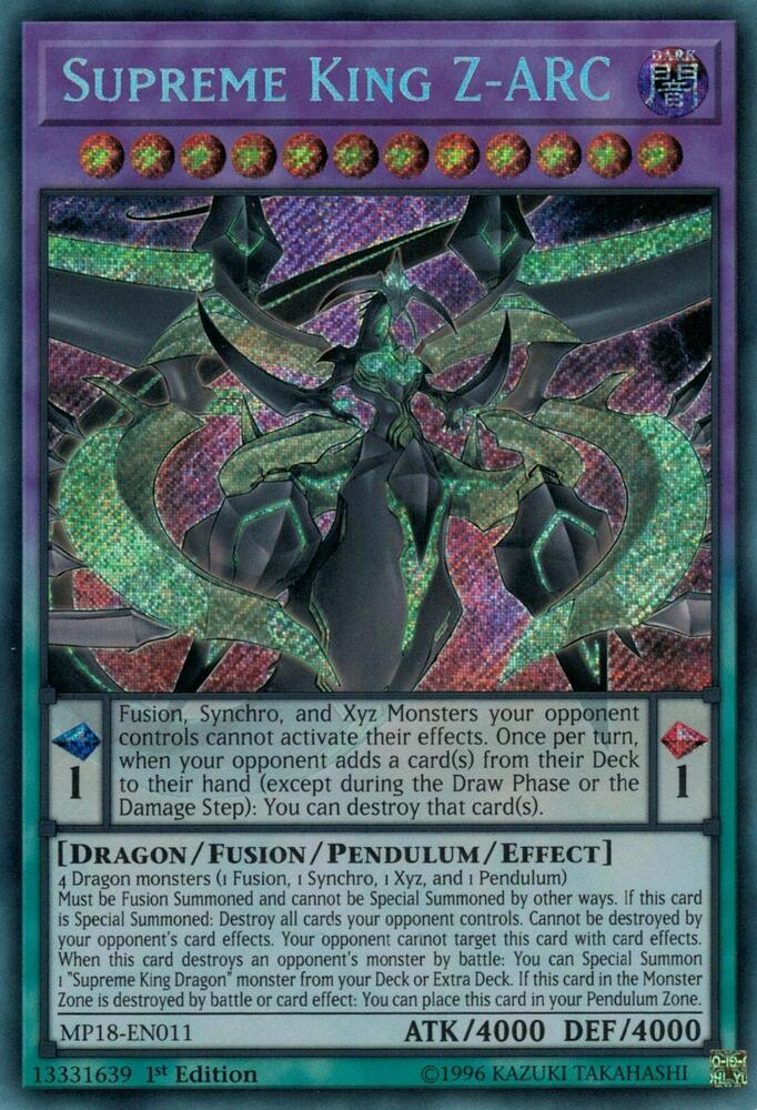 Supreme King Z-ARC card image