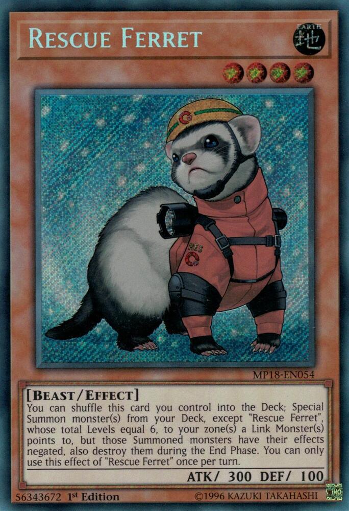 Rescue Ferret card image