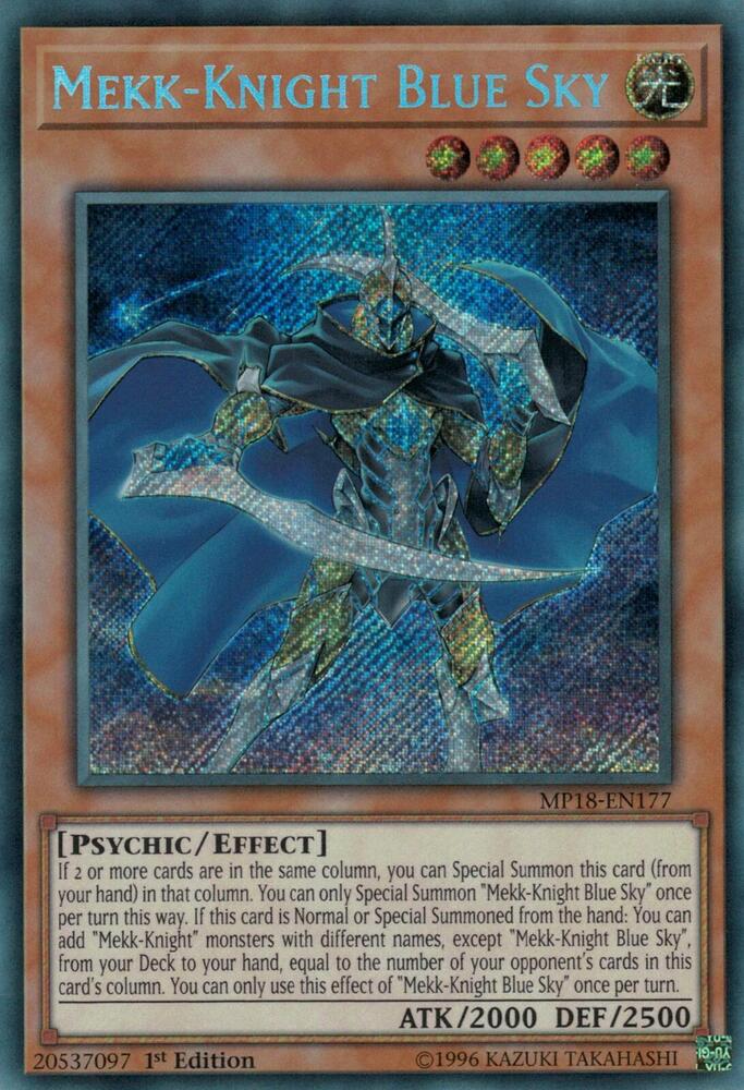 Mekk-Knight Blue Sky card image