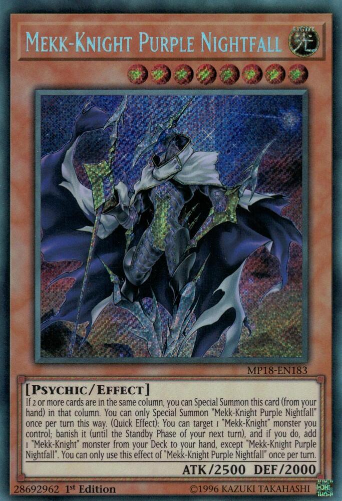 Mekk-Knight Purple Nightfall card image