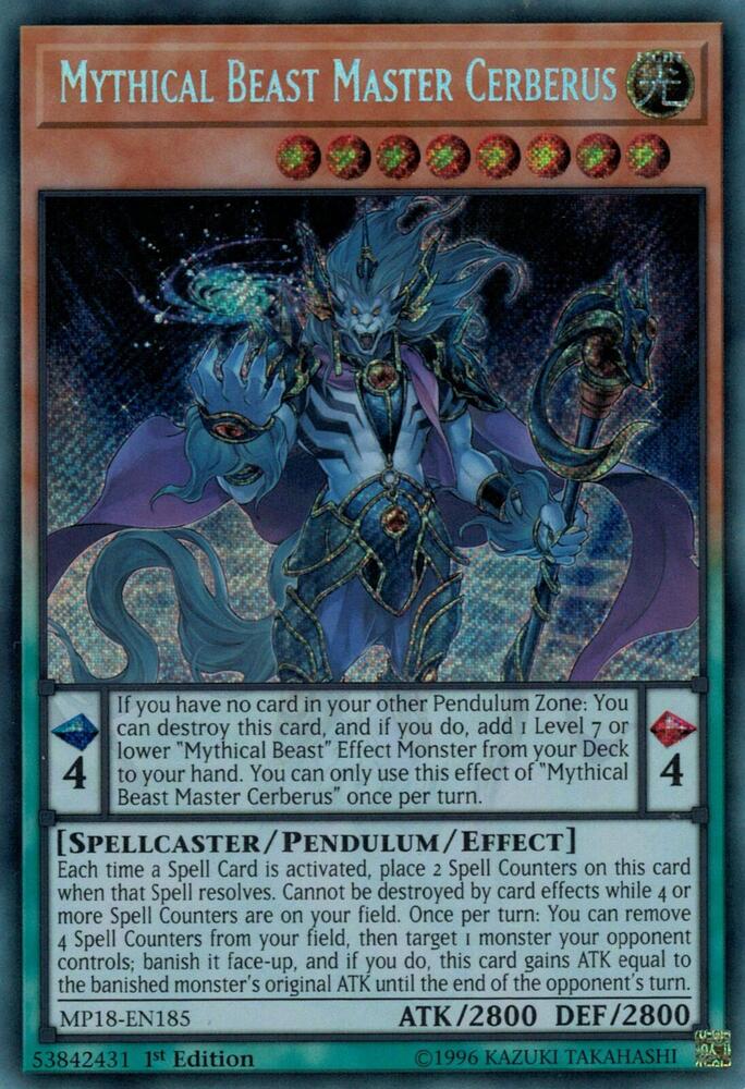 Mythical Beast Master Cerberus card image