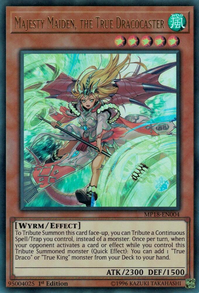 Majesty Maiden, the True Dracocaster card image