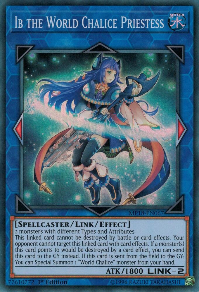 Ib the World Chalice Priestess card image