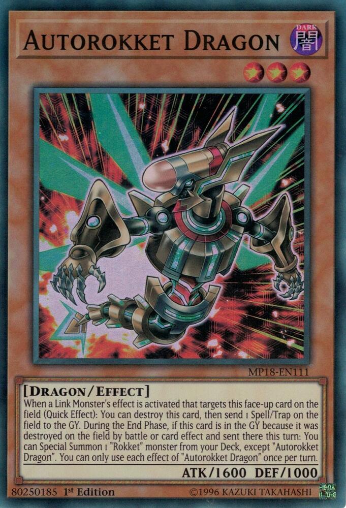 Autorokket Dragon card image