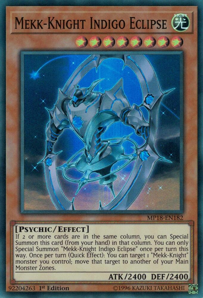 Mekk-Knight Indigo Eclipse card image