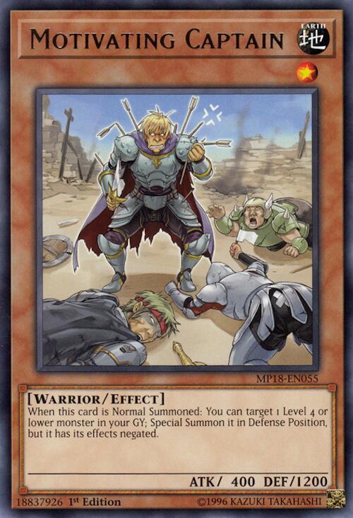 Motivating Captain card image