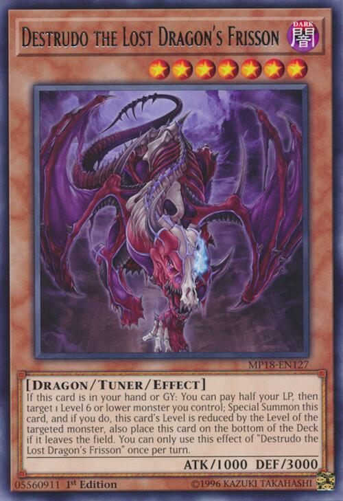Destrudo the Lost Dragon's Frisson card image