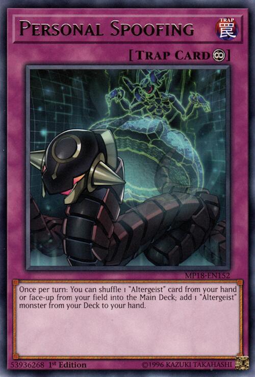 Personal Spoofing card image