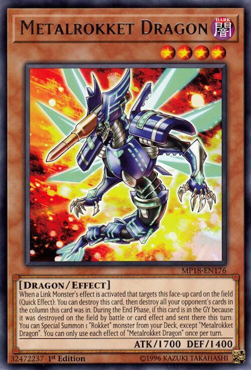 Metalrokket Dragon card image