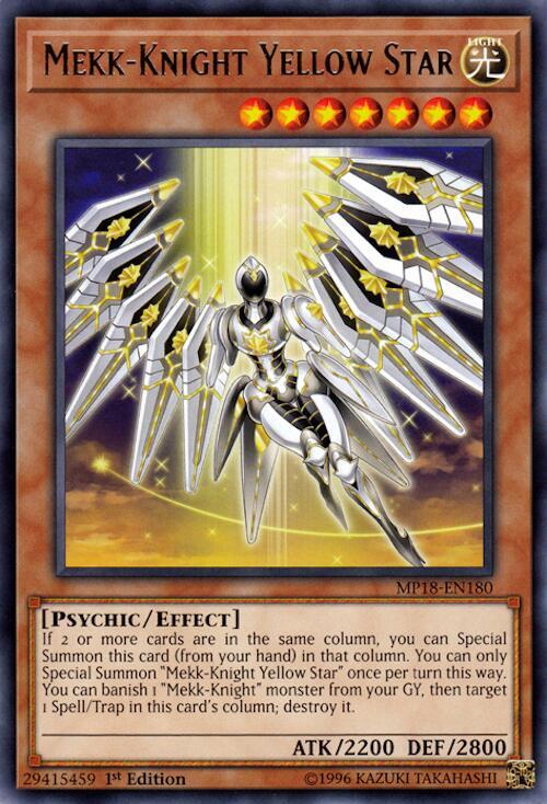 Mekk-Knight Yellow Star card image