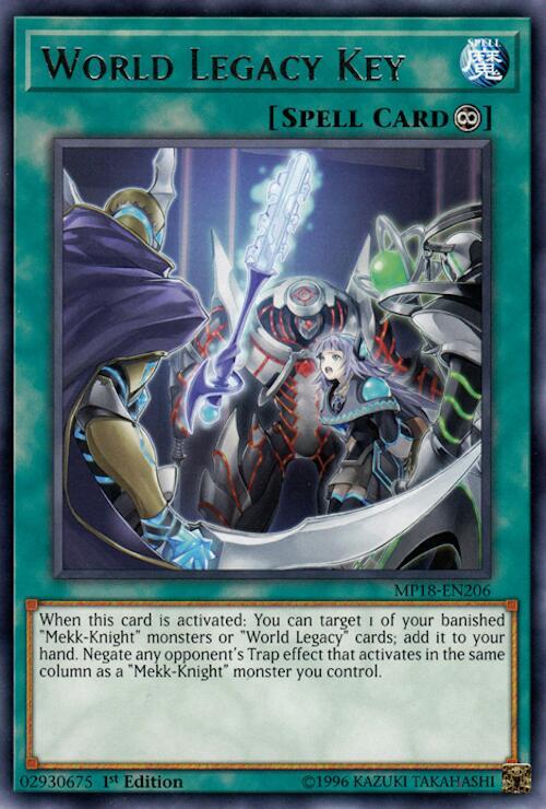 World Legacy Key card image