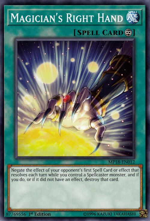 Magician's Right Hand card image
