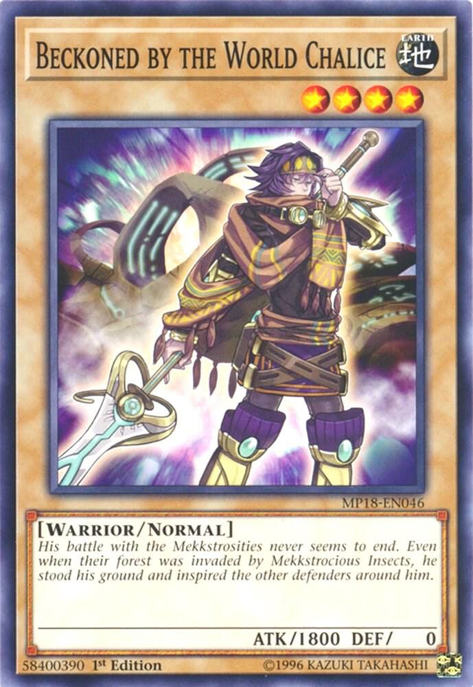 Beckoned by the World Chalice card image