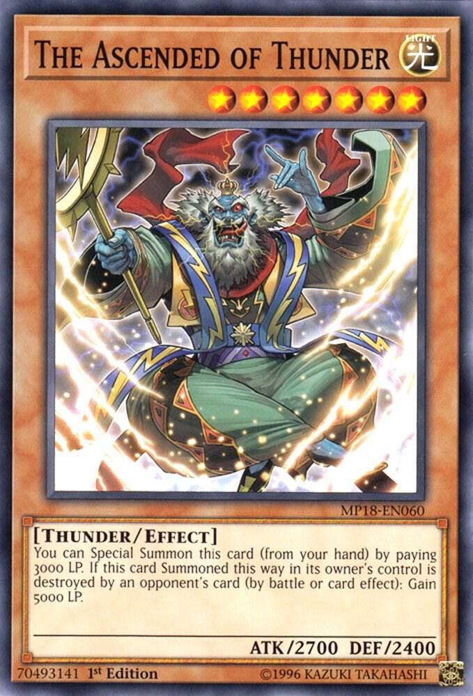 The Ascended of Thunder card image