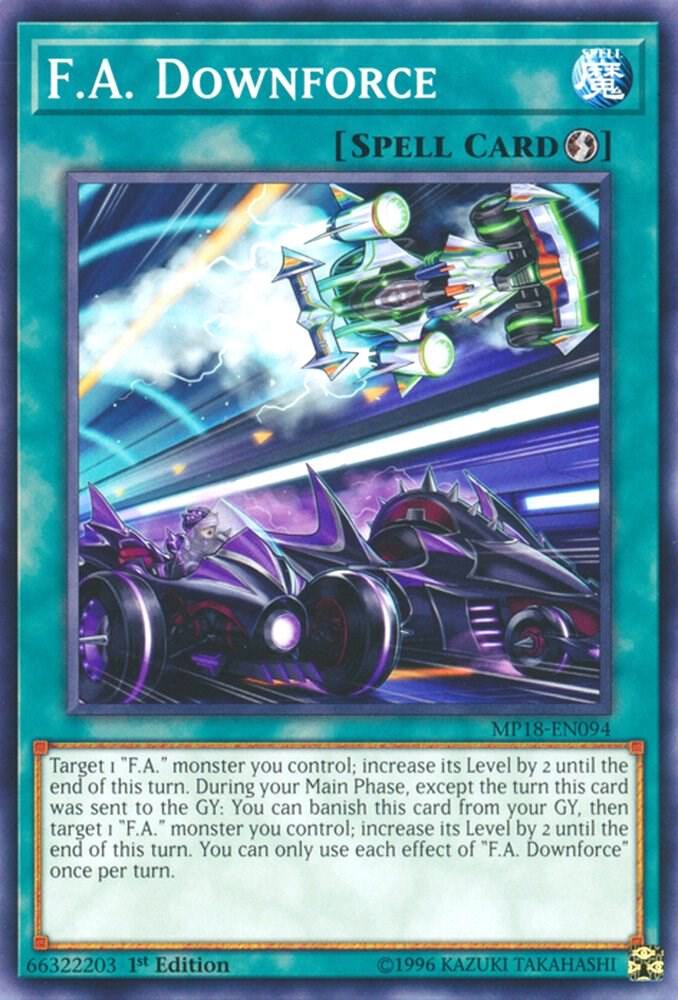 F.A. Downforce card image