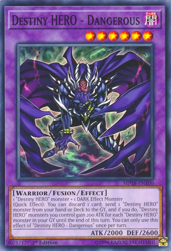 Destiny HERO - Dangerous card image